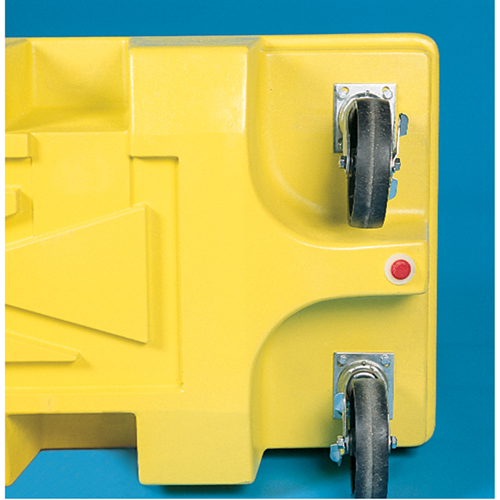 Chariots Poly-Spillcart, 66,5" lo x 29" la x 43,9" h, Cap. de d&eacute;versement 57 gal. US Cantin et fils