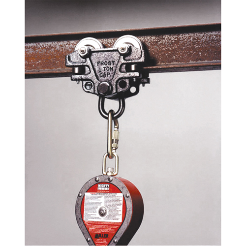 Trousse d'adaptateur de connexion d'ancrage pour chariots de poutre Miller, Poutre en I, Usage Temporaire Cantin et fils