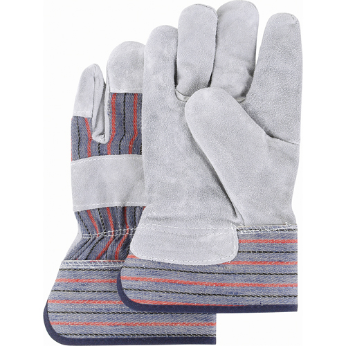Premium Quality Fitters Gloves, X-Large, Split Cowhide Palm, Cotton Inner Lining Cantin et fils