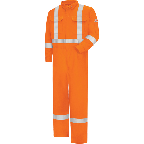 CSA Compliant 7 oz. Ultra Soft&reg; Coveralls, Men's, Orange, Size 38 Cantin et fils