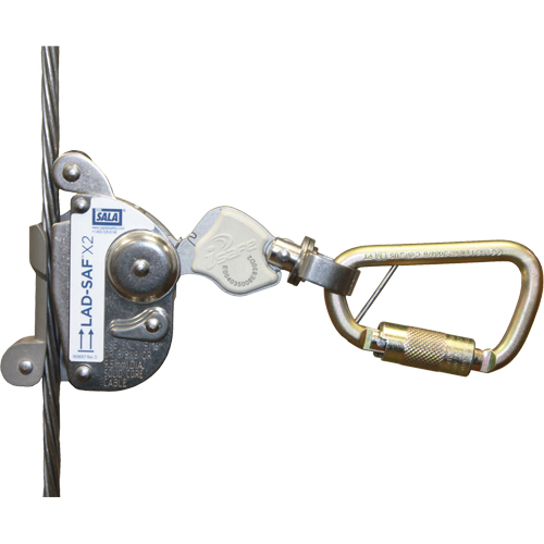 Manchon amovible pour c&acirc;ble Lad-Saf X2, Dia de la corde 5/8"/3/8" Cantin et fils