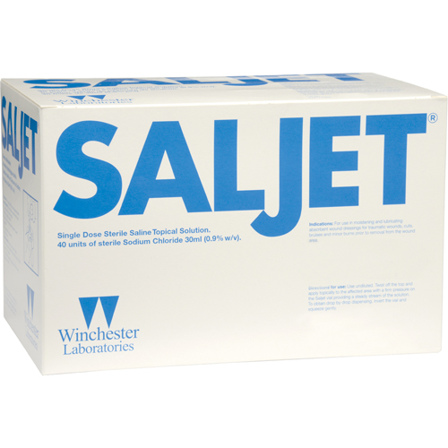 Saljet Single Dose Saline Solution, 1.01 oz. Cantin et fils
