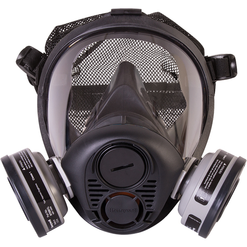 Respirateur &agrave; masque complet de s&eacute;rie RU6500 de North, Silicone, Moyen Cantin et fils