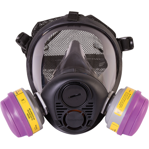 Respirateur &agrave; masque complet de s&eacute;rie RU6500 de North, Silicone, Moyen Cantin et fils