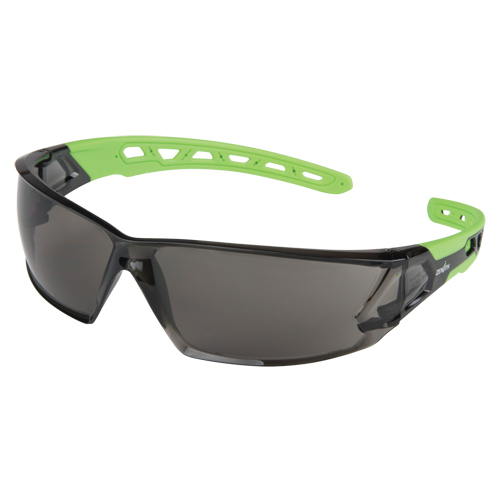 Lunettes de s&eacute;curit&eacute; s&eacute;rie Z2500, Lentille Grise/fum&eacute;e, Anti-&eacute;gratignures, ANSI Z87+/R&eacute;pond ou surpasse la norme CSA Z94.3 Cantin et fils