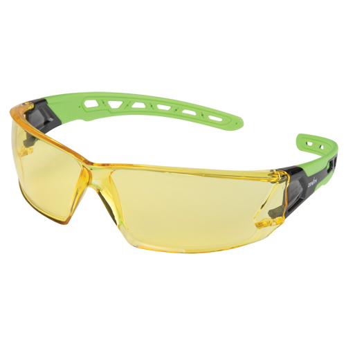 Z2500 Series Safety Glasses, Amber Lens, Anti-Scratch, ANSI Z87+/Meets/Exceeds CSA Z94.3 Cantin et fils
