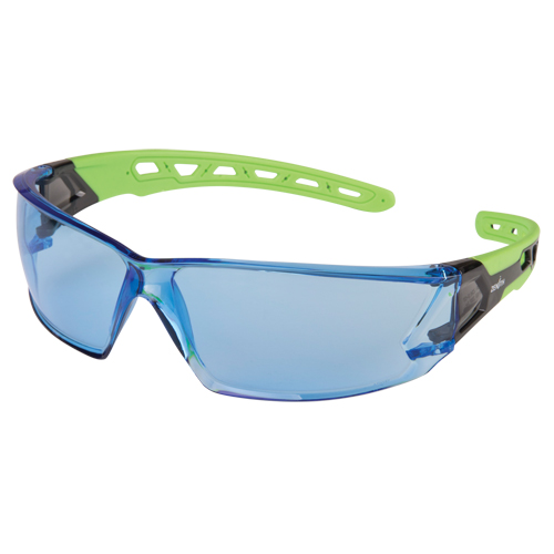 Z2500 Series Safety Glasses, Blue Lens, Anti-Scratch, ANSI Z87+/Meets/Exceeds CSA Z94.3 Cantin et fils