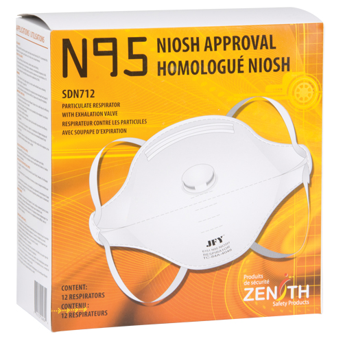 Respirateur contre les particules, N95, Certifi&eacute; NIOSH, Moyen/grand Cantin et fils