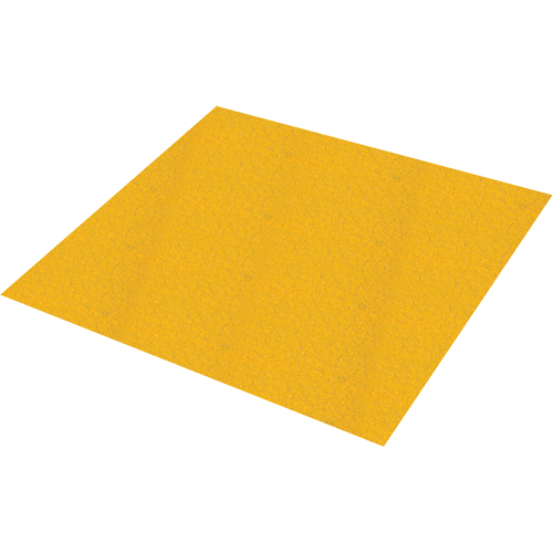 Plaque antid&eacute;rapante Safestep, 47" la x 47" lo, Jaune Cantin et fils