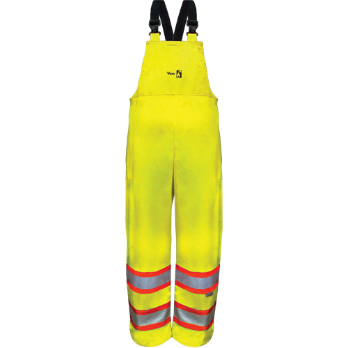 Pantalons &agrave; bavette de s&eacute;curit&eacute; imperm&eacute;ables ignifuges haute visibilit&eacute; en polyur&eacute;thane, 4T-Grand Cantin et fils