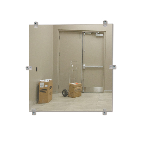 Miroir plat, 18" ha x 30" la, Non encadr&eacute; Cantin et fils