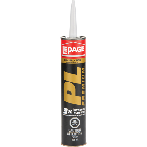 PL Premium Construction Adhesive, 295 ml, Cartridge Cantin et fils