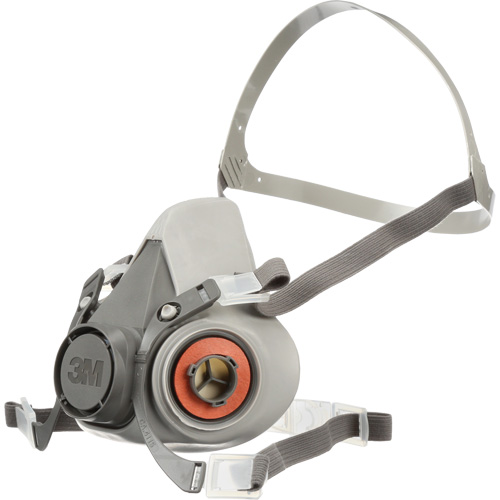 6000 Series Half Facepiece Reusable Respirator, Thermoplastic, Medium Cantin et fils