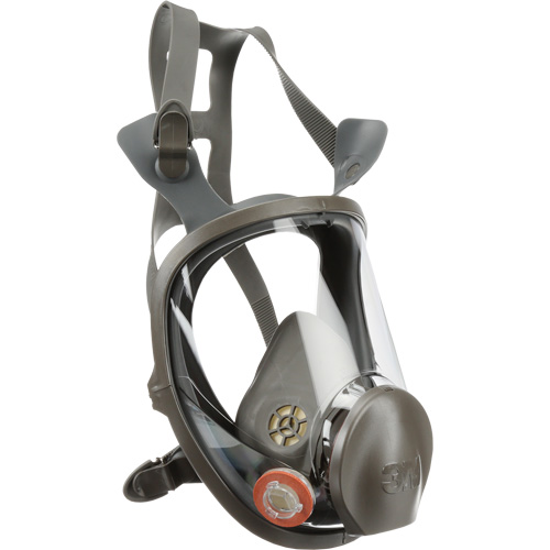 6000 Series Full Facepiece Reusable Respirator, Elastomer/Silicone/Thermoplastic, Large Cantin et fils