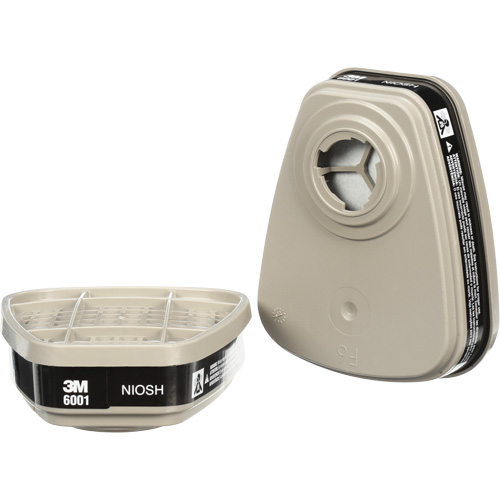 Cartouches pour respirateur s&eacute;rie 6000, Cartouche gaz/vapeur, Vapeur organique Cantin et fils