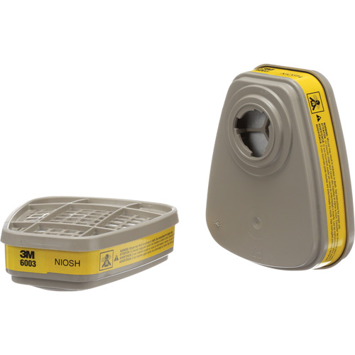 6000 Series Respirator Cartridges, Gas/Vapour Cartridge, Organic Vapour/Acid Gas Cantin et fils