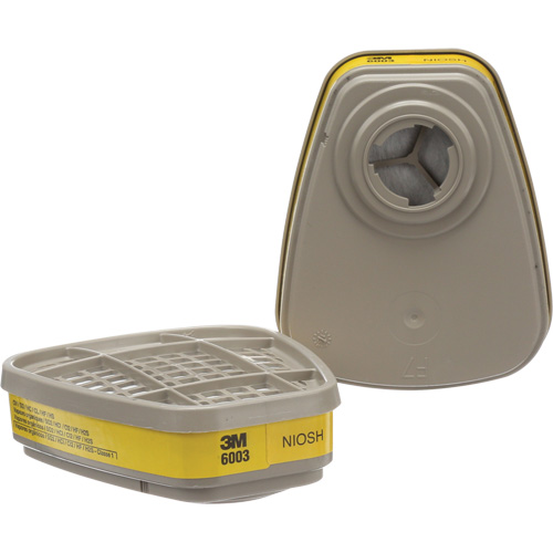 6000 Series Respirator Cartridges, Gas/Vapour Cartridge, Organic Vapour/Acid Gas Cantin et fils