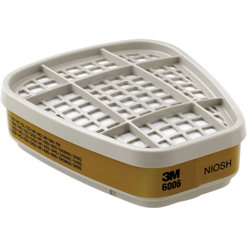 Cartouches pour respirateur s&eacute;rie 6000, Cartouche gaz/vapeur, Gaz multiples/Vapeurs Cantin et fils