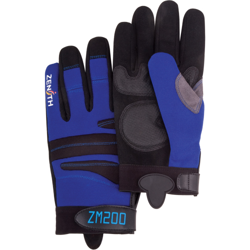 Gants pour m&eacute;canicien ZM200, Paume Synth&eacute;tique, Taille Grand Cantin et fils