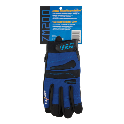Gants pour m&eacute;canicien ZM200, Paume Synth&eacute;tique, Taille Grand Cantin et fils