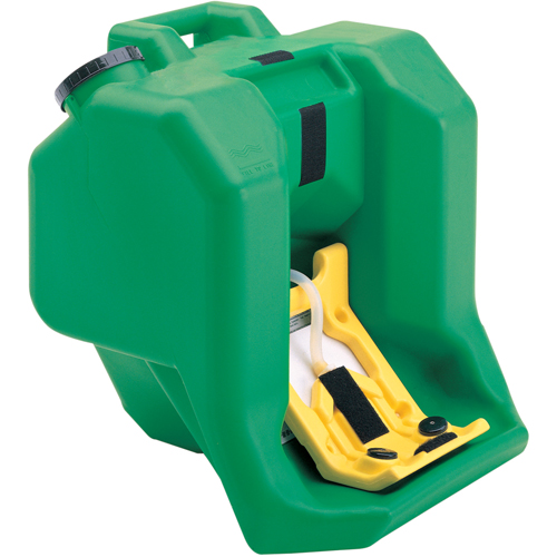 Douche oculaire portative, Aliment&eacute; par gravit&eacute;, Capacit&eacute; 16 gal., Conformit&eacute; ANSI Z358.1 Cantin et fils