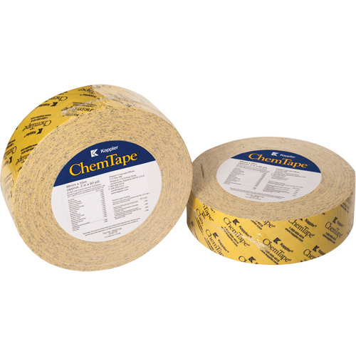 Ruban r&eacute;sistant aux produits chimiques ChemTape, 50,8 mm (2") x 50 m (164'), Jaune Cantin et fils