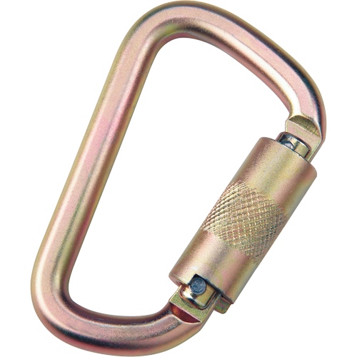 Mousqueton pour connecteur d'ancrage, Acier, Capacit&eacute; 420 lb Cantin et fils