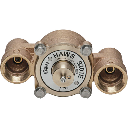 Vannes de m&eacute;lange thermostatique, 31 gal./min Cantin et fils