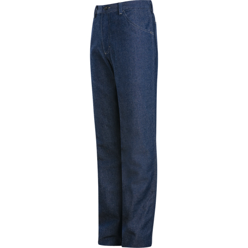 Flame-Resistant Relaxed Fit Denim Jeans, 32, x 37, Blue, 18 cal/cm² Cantin et fils