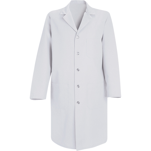 Lab Coats, Poly-Cotton, 32, White Cantin et fils