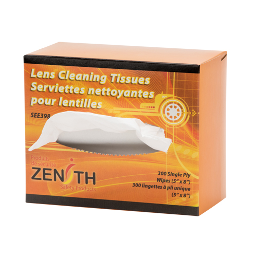 Serviettes nettoyantes pour lentilles, 5" x 8", 300 /pqt. Cantin et fils