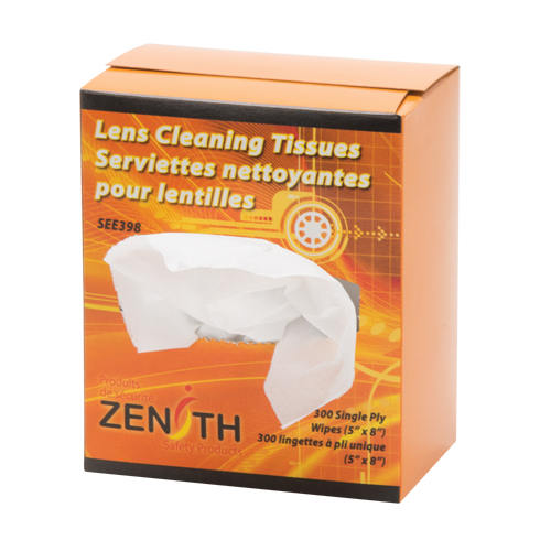 Serviettes nettoyantes pour lentilles, 5" x 8", 300 /pqt. Cantin et fils