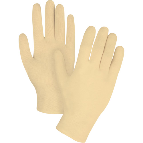 Heavyweight Inspection Gloves, Cotton, Hemmed Cuff, Ladies Cantin et fils