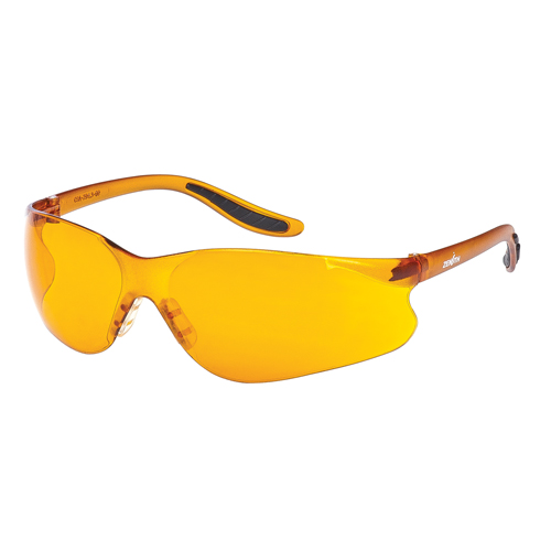 Z500 Series Safety Glasses, Orange Lens, Anti-Scratch, ANSI Z87+/Meets/Exceeds CSA Z94.3 Cantin et fils