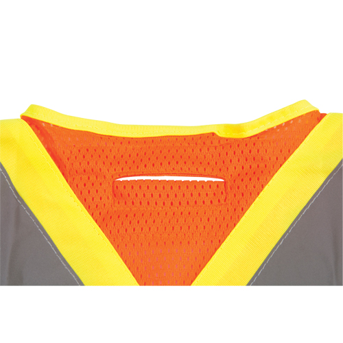 CSA Compliant High Visibility Surveyor Vest, High Visibility Orange, Medium, Polyester Cantin et fils