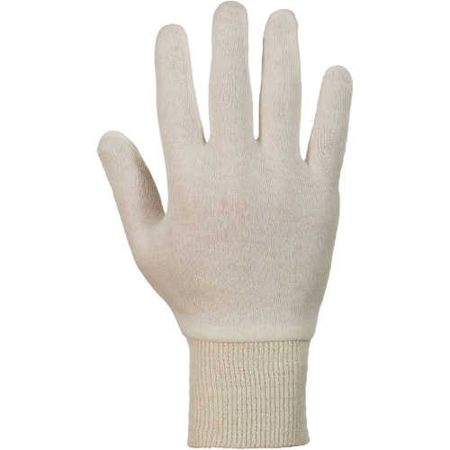 Superior&reg; ML80K Knit Gloves, One Size, White, Unlined, Knit Wrist Cantin et fils