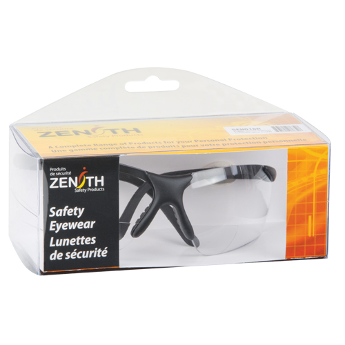 Z1800 Series Reader Safety Glasses, Anti-Scratch, Clear, 2.5 Diopter Cantin et fils