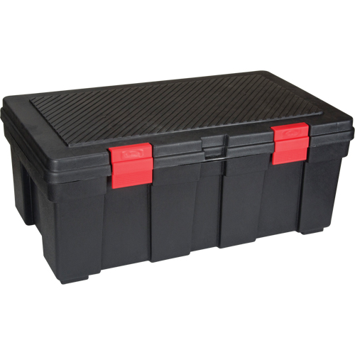 Water Resistant Storage Container, 33" W x 19" D x 13" H, Black Cantin et fils