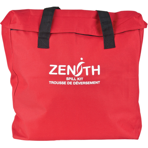 Trousse de lutte contre les d&eacute;versements de premi&egrave;re qualit&eacute;, Huile seulement/Universel, Sac, Absorbance de 10 gal. US Cantin et fils