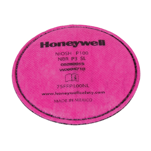 North&reg; Low-Profile Pancake Filter, Particulate Filter, Organic Vapour/Acid Gas/P100 Cantin et fils