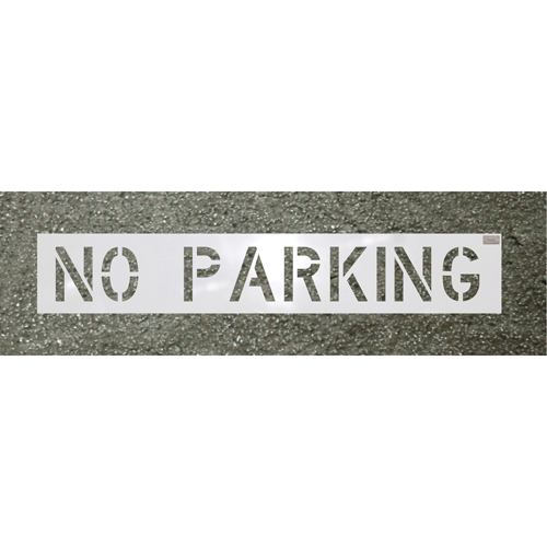 Pochoirs pour parc de stationnement, Pictogramme, 12" x 9" Cantin et fils