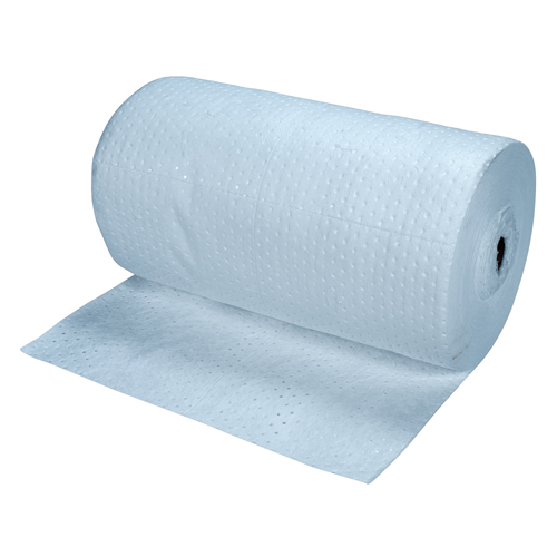 Rouleaux absorbants li&eacute;s bleus de premi&egrave;re qualit&eacute;, L&eacute;ger, 150' lo x 30" la, Absorption 55 gal. Cantin et fils