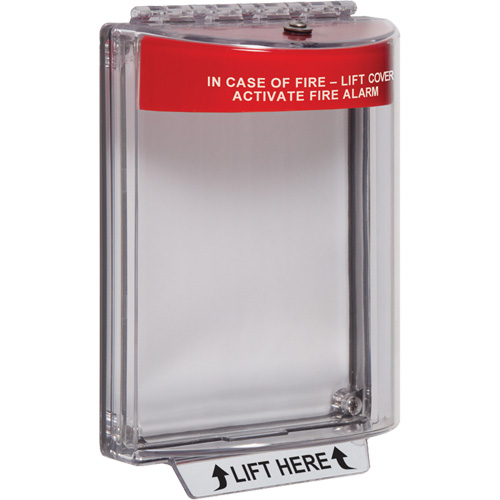 Couvercles pour alertes d'incendie Universal Stopper, Encastr&eacute; Cantin et fils
