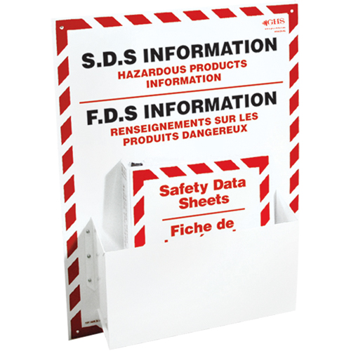 Safety Data Sheet Information Stations, English & French, Binders Included Cantin et fils