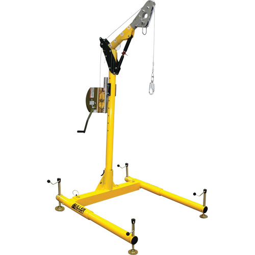 Syst&egrave;me de palan 4 mcx avec palan/treuil Manhandler Cantin et fils