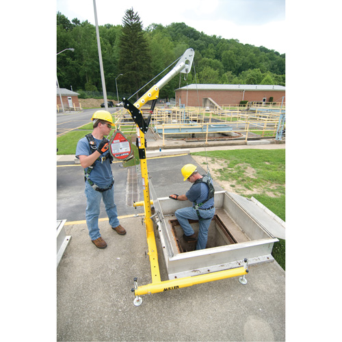 Syst&egrave;me de palan 4 mcx avec palan/treuil Manhandler Cantin et fils