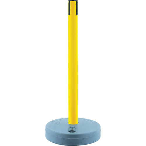 Outdoor TensaBarrier&reg; - Receiver Posts, 37" High, Yellow Cantin et fils