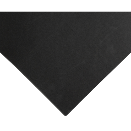Tapis conducteur d'&eacute;lectricit&eacute; no 785, 3' la x 5' lo x 3/32" &eacute;p, PVC, Lisse, Noir Cantin et fils