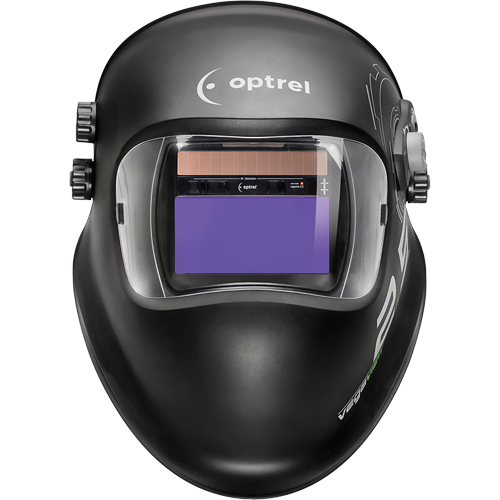 vegaview2.5 Welding Helmets, 3.94" L x 1.97" W View Area, 2.5/8 - 12 Shade Range, Black Cantin et fils