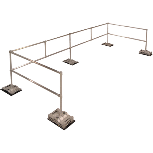 Syst&egrave;me RoofGuard classique - Trousses emball&eacute;es, Aluminium, 72" la x 216" lo x 42" ha Cantin et fils